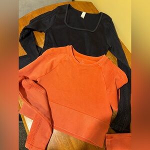 Offline by Aerie Bundle of long sleeved cropped tops